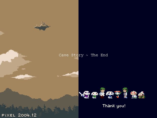 Regular Ending of Cave Story