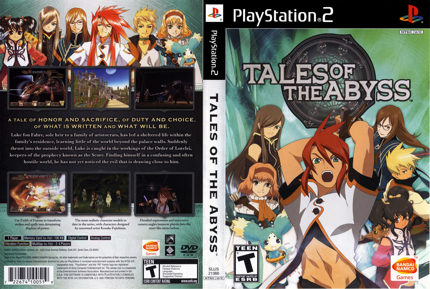 Tales of the Abyss Cover