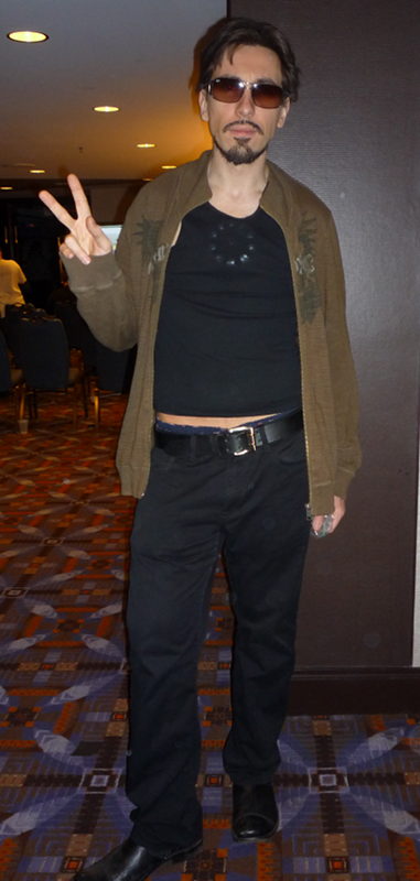 A Tony Stark cosplayer at ACen 2010